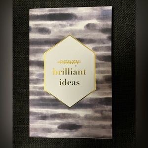 NEW Crazy Brilliant Ideas Notebook